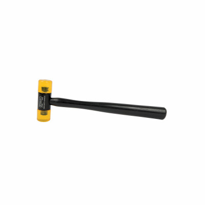 Soft Face Plastic Hammer, Wood Handle, 8 oz.