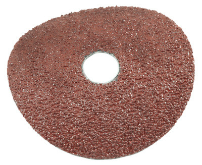 Resin Fibre Aluminum Oxide Sanding Disc, 4.5-In., 3-Pk., 24-Grit