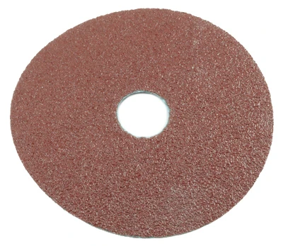 Resin Fibre Aluminum Oxide Sanding Disc, 4.5-In., 3-Pk., 50-Grit
