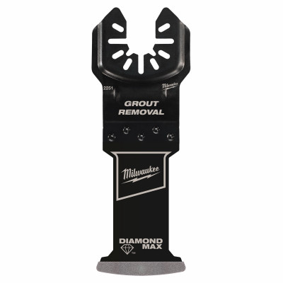Open-Lok Diamond Max Grout Removal Blade for Oscillating Multi-Tool, Diamond Grit