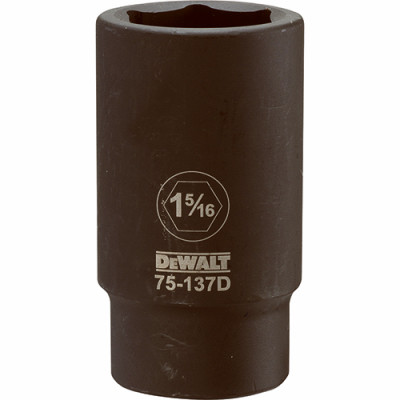 SAE Deep Impact Socket, 6-Point, 3/4 In. Drive, 1-15/16 In.