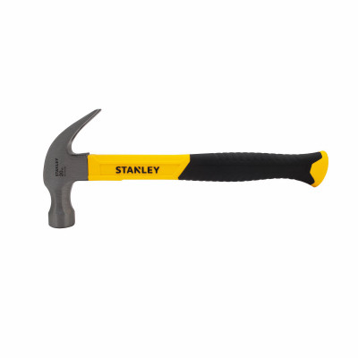 Curve Claw Hammer, Fiberglass Handle, 20 oz.