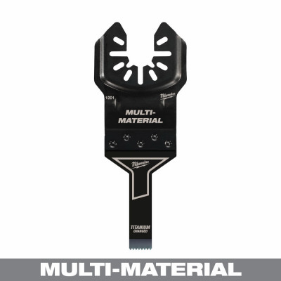 Open-Lok Titanium Charged Multi-Material Oscillating Multi-Tool Blade, Bi-Metal, 3/8 In.
