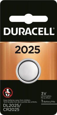 Keyless Entry Battery, #2025, Lithium, 3-Volt (6 pieces)