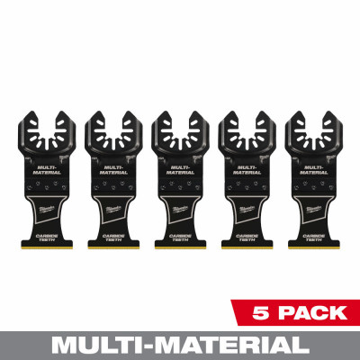 Open-Lok Multi-Material Oscillating Multi-Tool Blades, Carbide Teeth, 1-3/8 In., 5-Pk.