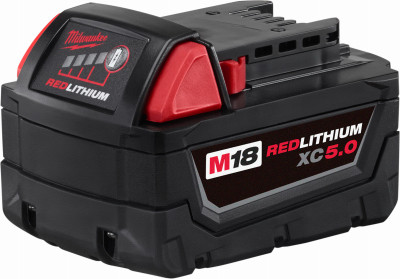M18 18-Volt RedLithium XC 5.0 Ah Extended Capacity Battery Pack