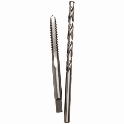 Tap and Drill Bit Set, 4-40 National Fine Thread, #43, 2-Pc.