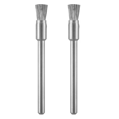 Carbon Steel Brush, 1/8 In., 2-Pk.