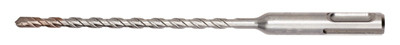 2-Cutter SDS Plus Rotary Hammer Drill Bit, 3/16 x 4 x 6 In.