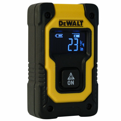 Atomic Pocket Laser Distance Measurer, Rechargeable, 55 Ft. Range