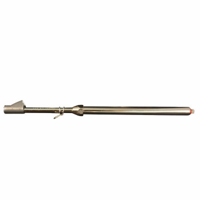 Dual Head Chuck Service Gauge, Brass Straight Foot, 10-160 PSI