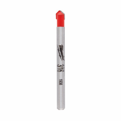 Glass & Tile Drill Bit, 3/16 In.