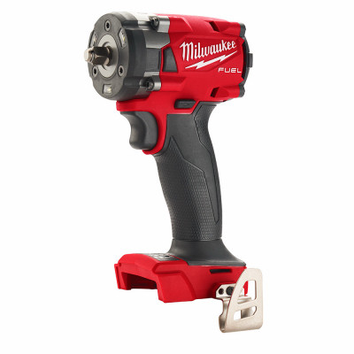 M18 Fuel 18-Volt Compact Cordless Impact Wrench, Friction Ring, Brushless Motor, 3/8 In., TOOL ONLY