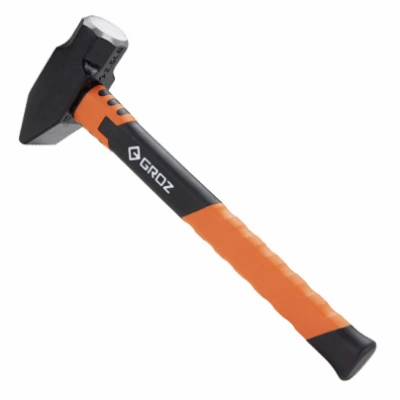 2.5-Lb. Blacksmith/Cross Hammer, 14-In. Fiberglass Handle