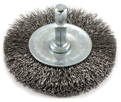 Crimped Wire Wheel, 2.5 x .25 x .008-In.