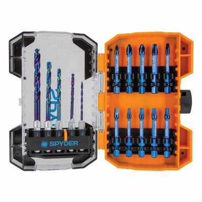 15-Pc. Mach-Blue Drill & Driver Bit Set