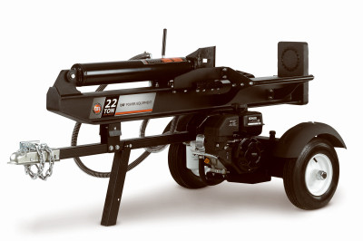 Horizontal/Vertical Log Splitter, 6.2 HP Engine, 25-Ton