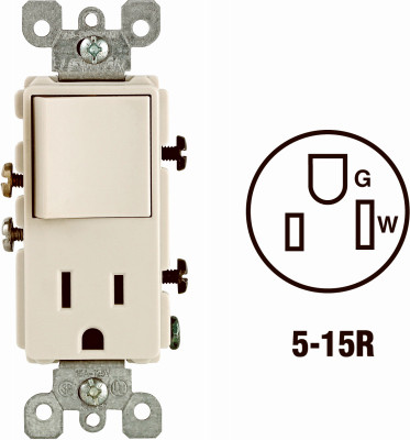 LT ALM SWITCH/OUTLET