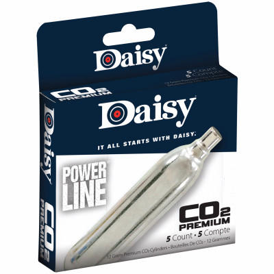 Powerline Maxspeed CO2 Cylinder, 12 Gram, 5-Pk. (12 pieces)