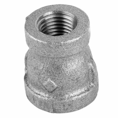 3/8 x 1/8 In. Black Pipe Reducing Coupling