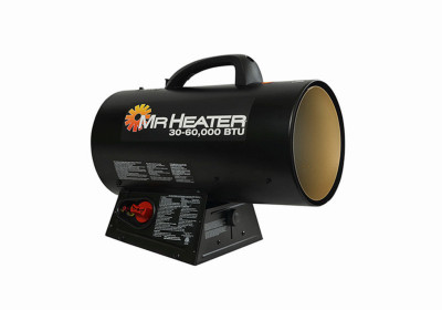 60,000 BTU Forced Air Propane with Quiet Burner Technology