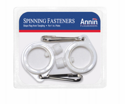 Rotating Flag Pole Ring, 1.25-In., 2-Pk.