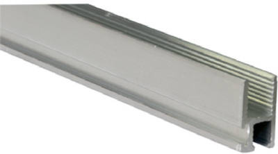 Triple Track Window Frame, Aluminum, 11/32 x 5/8 x 72 In.