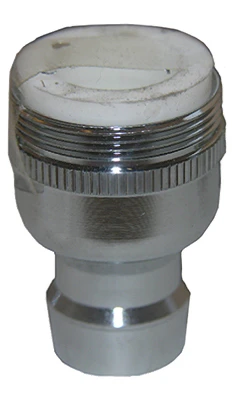 Snap Nipple With Aerator, Dual-Thread