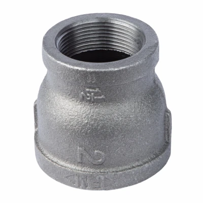 1/2 x 3/8 In. Black Pipe Reducing Coupling