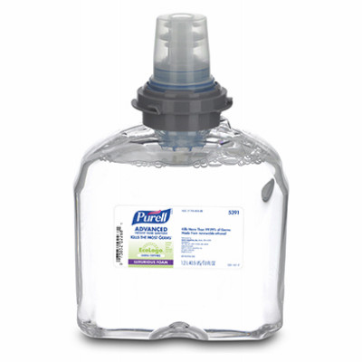 Advanced Hand Sanitizer Green Certified Foam, Refill, 1200-mL (2 pieces)