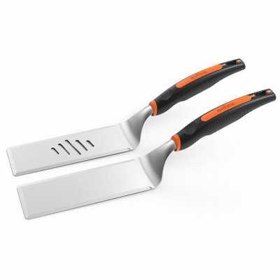 2-Pc. Griddle Spatula Set, Stainless Steel Blades
