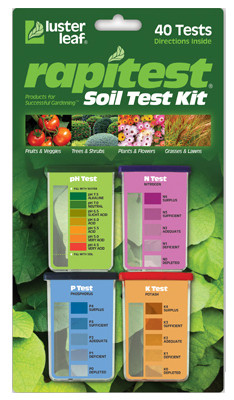 pH Soil Tester Kit, 40 Tests