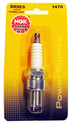 Spark Plug, Power Sports, Solid Terminal, BR9ES