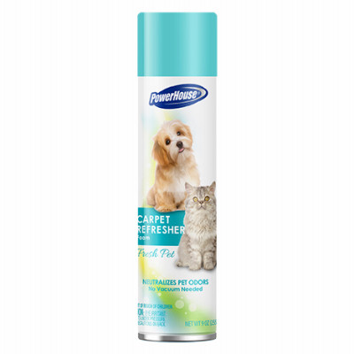 Pet Fresh Foam Carpet Refresher, 9-oz. Aerosol (12 pieces)