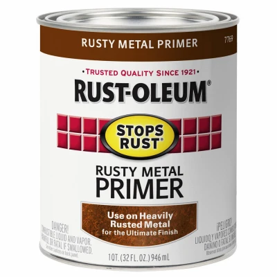 Qt. Flat Rusty Metal Primer