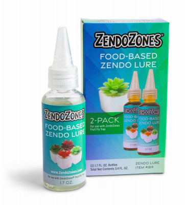 Fruit Fly Trap ZendoLure Refill, 1.7 oz., 2-Pk.