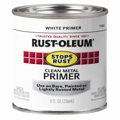 White Clean Metal Primer, 1/2 Pint