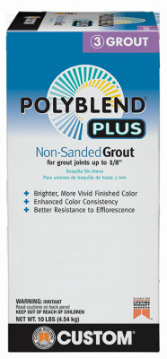 Polyblend Plus Non-Sanded Grout, Coffee Bean, 10 Lb.