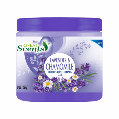 Odor Absorbing Gel, Lavender Chamomile, 8 oz.