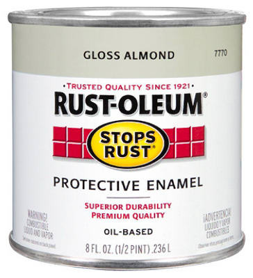 Stops Rust 1/2-Pint Gloss Almond Enamel