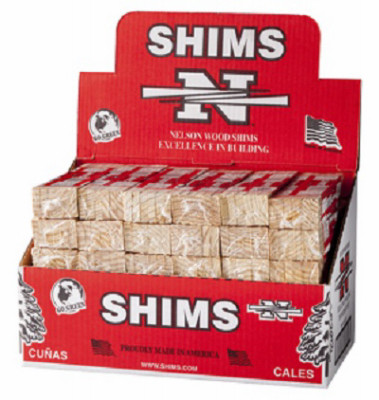 Wood Shims, 8 In., 12-Pk. (36 pieces)