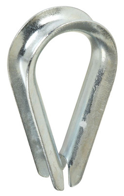 Rope Thimble, Zinc, 5/16 In. (10 pieces)
