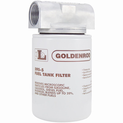Goldenrod Spin-On Fuel Filter, 1 In. Top Cap