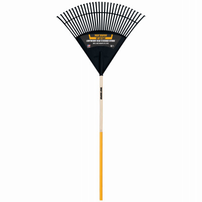 30-In. Poly Leaf Rake, 48-In. Handle (12 pieces)