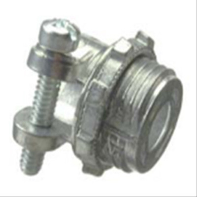 Straight Squeeze Type Connectors, 3/4-In., 3-Pk.