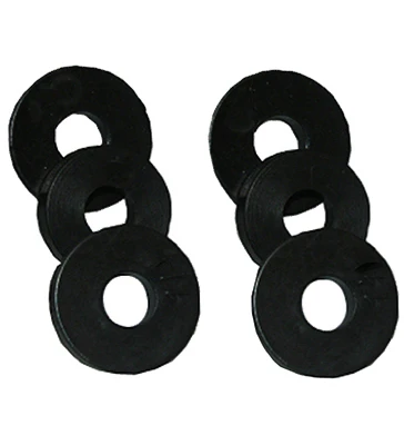 Faucet Washer, 00 Flat Neoprene, 6-Pk.