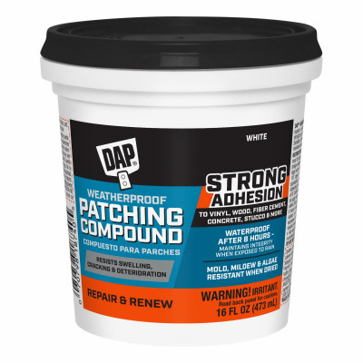 Weatherproof Patching Compound, 16 oz.