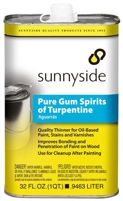 Pure Gum Spirits Turpentine, 1-Qt. (6 pieces)