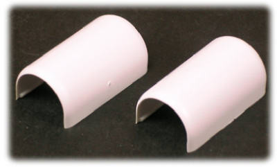 Cordmate White Coupling Cord Cover