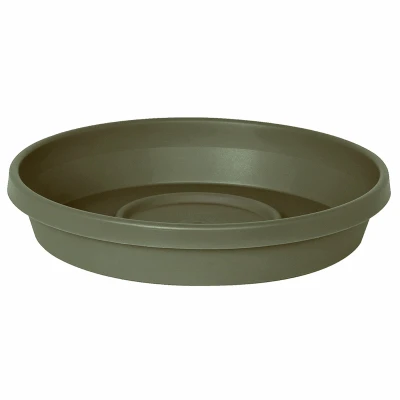 14" Basil Terra Saucer (10 pieces)